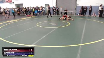 132 lbs Cons. Round 3 - Kendall Wyble, Interior Grappling Academy vs Clay Martin, Dillingham Wolverine Wrestling Club