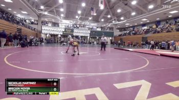 113 lbs Cons. Round 4 - Nicholas Martinez, Temecula Valley vs Breckin Moyer, Del Norte (San Diego)