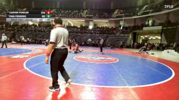 157-2A 5th Place Match - Finn Ferrero, Holy Innocents Episcopal vs Carter Fowler, Stephens County HS