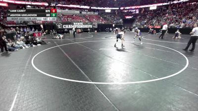 126 lbs Champ. Rd Of 16 - Liam Carey, Mineral Point vs Ashton Udelhoven, Boscobel/Wauzeka-Steuben