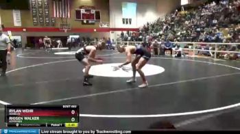 145 lbs 3rd Place Match - Riggen Walker, Kemmerer vs Rylan Wehr, Douglas