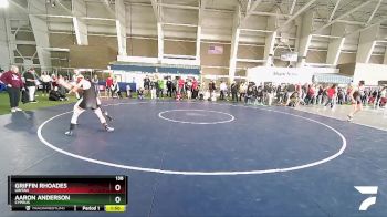 138 lbs Champ. Round 1 - Griffin Rhoades, Uintah vs Aaron Anderson, Cyprus