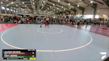 61 lbs Champ. Round 1 - Julianna Escobar, Gracie Barra Westchase Wrestling Club vs Wyatt Higgins, Liberty Warriors Wrestling Club