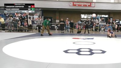 67 lbs Champ. Rd Of 16 - Kingston Carpenter, Tribe (Anderson) Wrestling vs Elias Andronic, Rochelle Wrestling Club