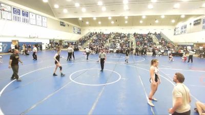 125 lbs Semifinal - Kensli Watts, San Clemente High School vs Shenen ONeil, Team Thunder