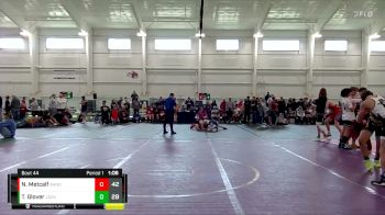 130 lbs Round 9 (10 Team) - Tyreke Glover, Jacket WC vs Nathan Metcalf, Bandits