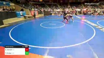 200 lbs Consolation - Stephen Carroll, Paola Wrestling Club vs Taylor Hruby, Brighton Wrestling Club