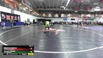 184 lbs Champ. Round 3 - Rocco D`Ascoli, Ottawa University vs Myles Starke, Life University