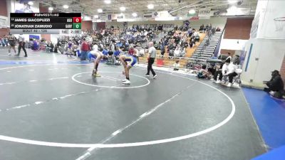 126 lbs Champ. Round 1 - James Giacopuzzi, Agoura vs Jonathan Zamudio, Gary