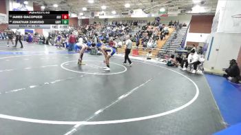 126 lbs Champ. Round 1 - James Giacopuzzi, Agoura vs Jonathan Zamudio, Gary