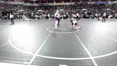 128 lbs Consi Of 8 #2 - Caleb Scott, Bulls vs Luke Roundtree, Lions Wrestling Academy