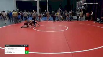 124 lbs Consolation - Jared Schaible, Oxford vs Clayton Miller, New Oxford
