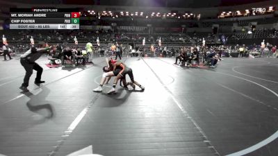 95 lbs Final - Mt. Moriah Andre, Princeton vs Chip Foster, Pride WC