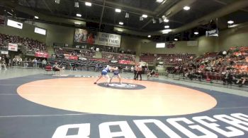 2A 132 lbs 5th Place Match - Ryder Coates, Gunnison Valley vs Broadie Brock, Gunnison Valley