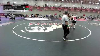 285 lbs Cons. Round 4 - Kei`Aviyahn Evans, Concordia Wisconsin vs WIll Erbeck, North Central