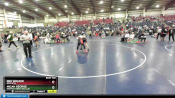 150 lbs 5th Place Match - Rex Walker, Bountiful vs Micah George, Wasatch Wrestling Club