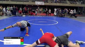 140 lbs Consi Of 8 #2 - Santino Sianni, Bear vs Sam Koicuba, York
