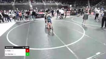 83 lbs Semifinal - Rylan McCormick, Touch Of Gold vs Blake Hawkins, Bear Cave