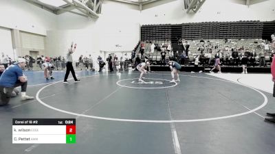 154-H lbs Consi Of 16 #2 - Kevin Wilson, Edge Wrestling vs Cole Pettet, AMERICAN MMA AND WRESTLING