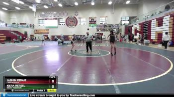 107 lbs Champ. Round 1 - Kiera Hersel, Rocky Mountain vs Jasmin Fedaie, Canyon Ridge
