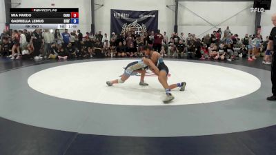43 lbs Rr Rnd 1 - Mia Pardo, Carolina Gold vs Gabriella Lemus, Surfside Girls - W