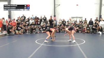 46 lbs Rr Rnd 1 - Calleigh McBride, Maryland Mana - W vs Brooke Cannici, Cordoba Trained - W