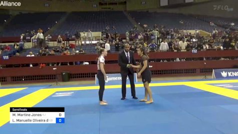 Michaela Martine Jones vs Larissa Manuelle Oliveira Dos 2024 Pan IBJJF Jiu-Jitsu No-Gi Championship