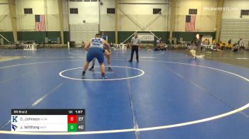 285 lbs Prelims - Caden Johnson, Kearney High School JV vs Judson Wiltfong, Norton High School