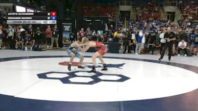 100 lbs Champ. Rd Of 128 - Jaydyn Schommer, NE vs Benjamin Marino, NY