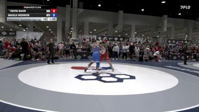 Masters A FS - 78 lbs Semis - Devin Bahr, Dubuque Wrestling Club vs Maolu Woiwor, Maverick Training Center