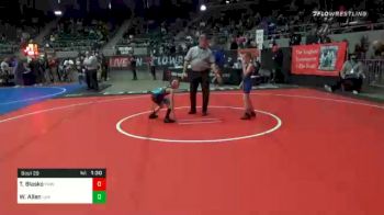 55 lbs Prelims - Wyler Allen, Lions Wrestling Academy vs Truett Blasko, Pinnacle