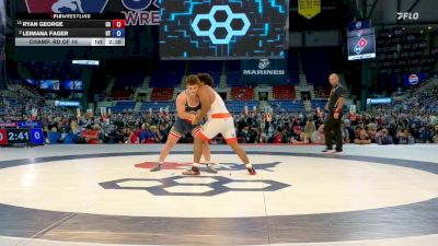 215 lbs Champ. Rd Of 16 - Ryan George, CA vs Leimana Fager, UT