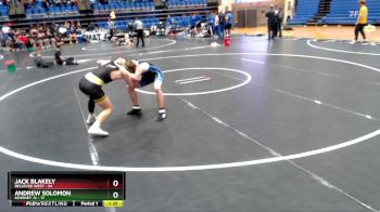 132 lbs Round 5 - Jack Blakely, Bellevue West vs Andrew Solomon, Kearney JV