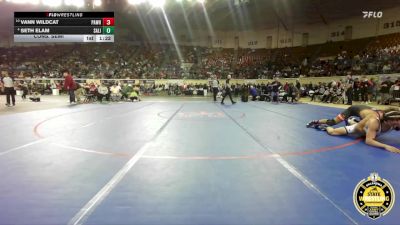 B3A-165 lbs Cons. Semi - Seth Elam, Salina vs Vann Wildcat, Pawhuska