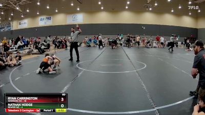 60 lbs Round 8 (10 Team) - Nathan Hodge, Reaper WC vs Ryan Carrington, Warriors WC