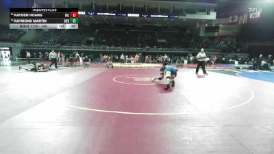 165 lbs Cons. Round 5 - Raymond Martin, Sierra vs Kayden Hoang, Folsom