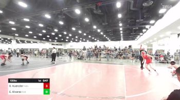 106 lbs Consi Of 8 #2 - Devin Kuenzler, Eaglecrest WC vs Christian Alvarez, DUB Wrestling