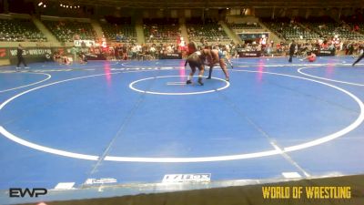 150 lbs Consolation - Jaylee Simmons, Harrah Little League Wrestling vs Miranda Lencrerot, The Glasgow Wrestling Acadamy