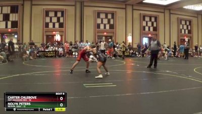 140 lbs Semis & 1st Wrestleback (8 Team) - Nolyn Peters, Revival Gray vs Carter Chlebove, Mat Assassins Red