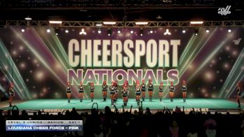 Louisiana Cheer Force - Pink [2026 L3 Junior - Medium Day 1] 2026 CHEERSPORT National All Star Cheerleading Championship