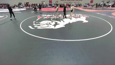 110 B 1st Place Match - Emma Chartres, Brock University vs Alexandra Tchekounova, Quincy