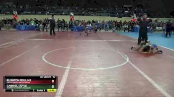 52 lbs 5th Place Match - Rushton Rollins, Smith Wrestling Academy vs Gabriel Coyle, Henrietta Wrestling Club