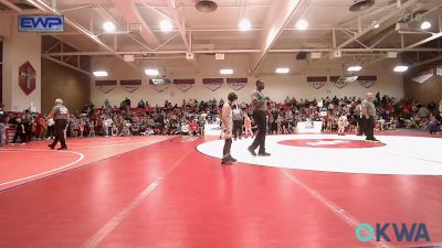 64 lbs Semifinal - Isaac Reeves, Bartlesville Wrestling Club vs Jaxon Couffer, Keystone Wrestling Club