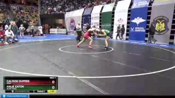 159 lbs Champ. Round 1 - Calyese Dupree, Nixa vs Halie Eaton, Blair Oaks