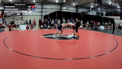 57 kg Cons. Round 8 - Drew Davis, Southern Illinois Regional Training Center vs Bowen Downey, Panther Wrestling Club RTC