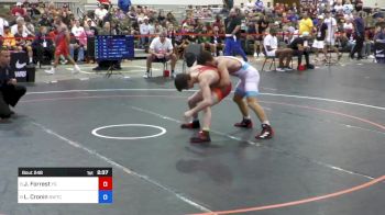 61 kg 3rd Place - Jax Forrest, Young Guns vs Liam Cronin, Nebraska Wrestling Training Center