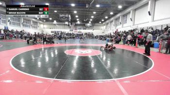165 lbs Round Of 16 - Samuel Carreno, Shelton vs Devan Bacote, Maloney