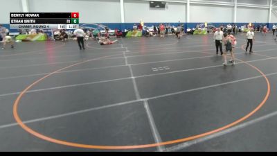 120 lbs Champ. Round 4 - Ethan Smith, Unattached vs Bently Nowak, .