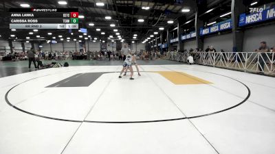 126 lbs Rr Rnd 3 - Anna Lanka, D3 Training Center vs Carissa Ross, Team RJN
