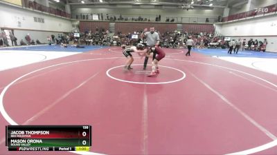 138 lbs Cons. Round 4 - Mason Orona, Round Valley vs Jacob Thompson, Red Mountain